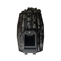Camouflage-patterned electronic device with 'COZY' branding on a white background