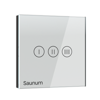 saunum display switch white