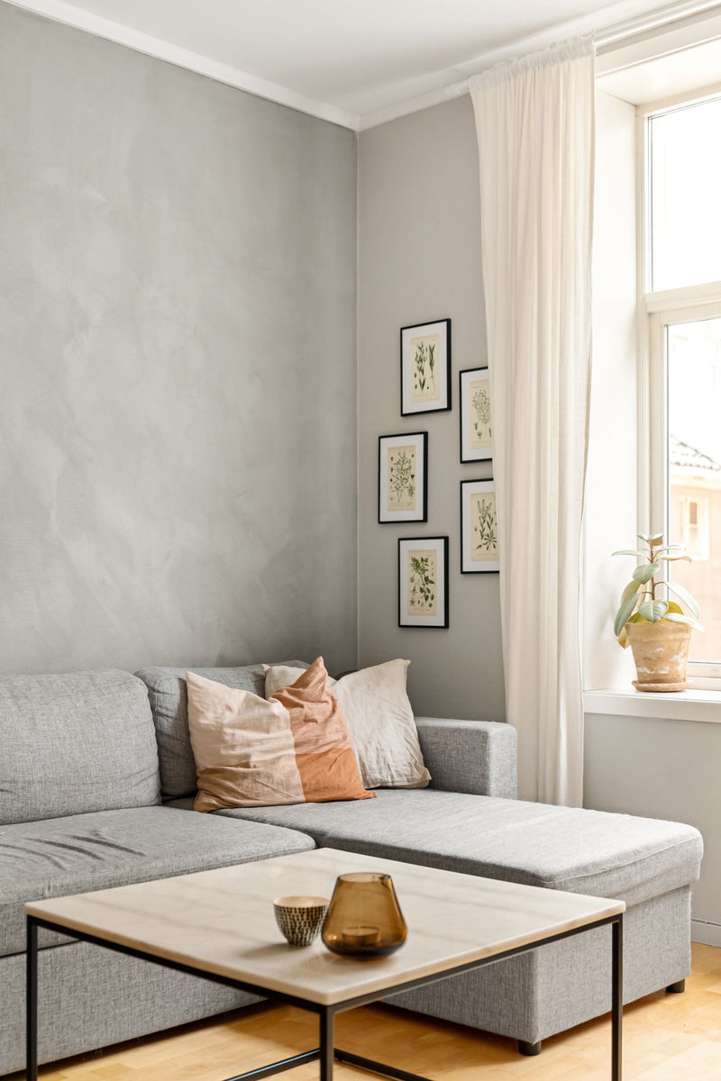Elegant modern interior with natural materials and clean lines, representing wellness architecture.