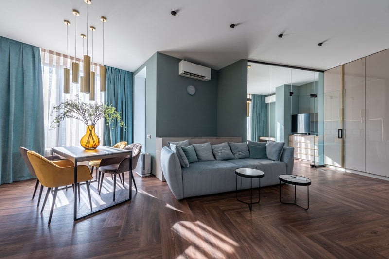Bright, calm modern living space reflecting contemporary Australian wellness design.