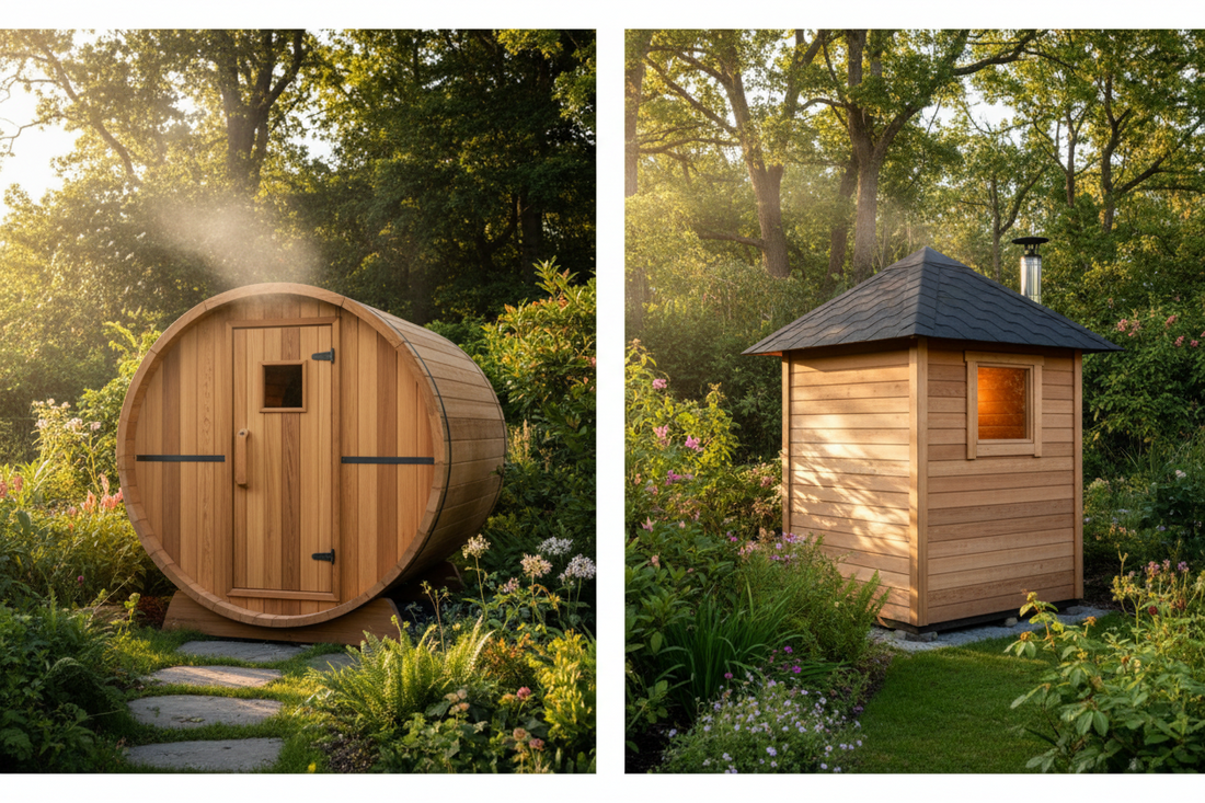 Barrel Sauna vs Cabin Sauna: Which Should You Choose?