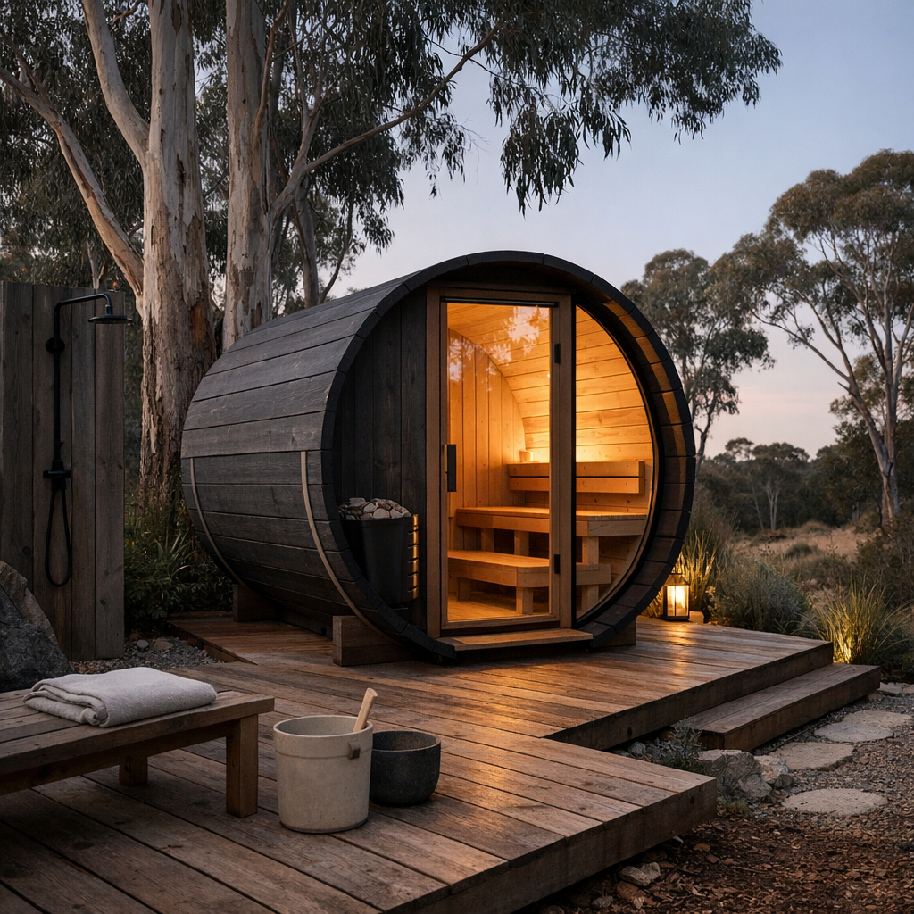 Ergo Barrel Sauna - detail 3