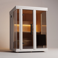 Leil® Celto S - sauna wood wall with lighting