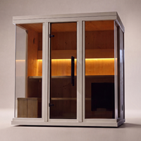 Leil® Celto M - sauna wood wall with lighting