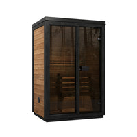Rose XS - sauna cabin front view