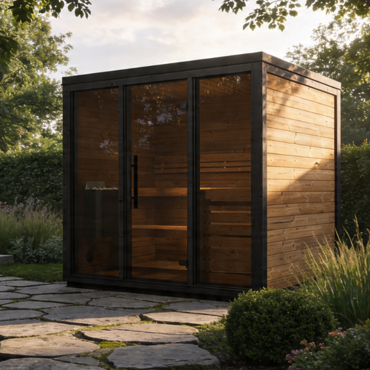 Rose L - modern sauna cabin