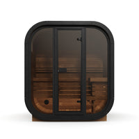 Ella 150 - barrel sauna end view