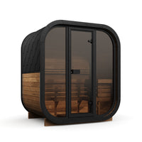 Ella 150 - barrel sauna end view