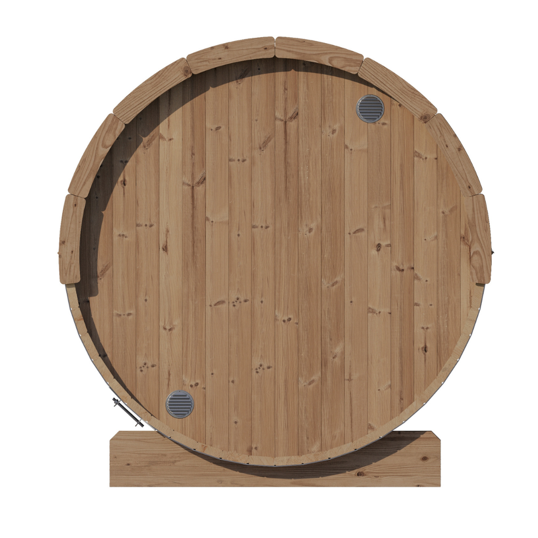 Ergo 180 Full Glass Barrel Sauna