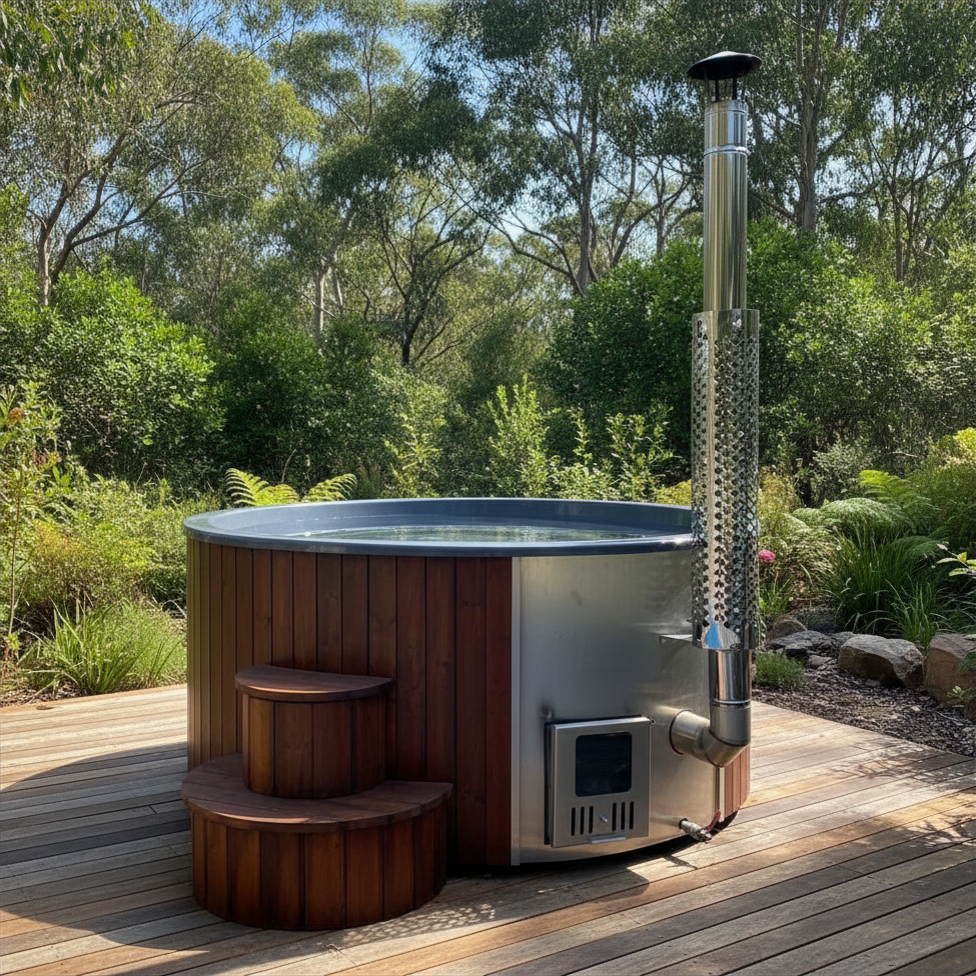 Wood-Fired Hot Tub Luxe