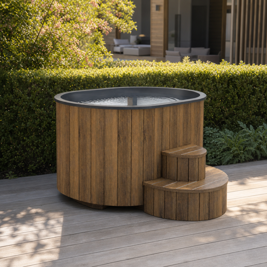 Ice Bath Ofuro deep-soak cold plunge tub, shown from above
