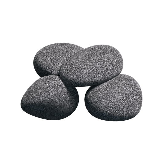 Olivine Diabase Sauna Stones - four sauna stones