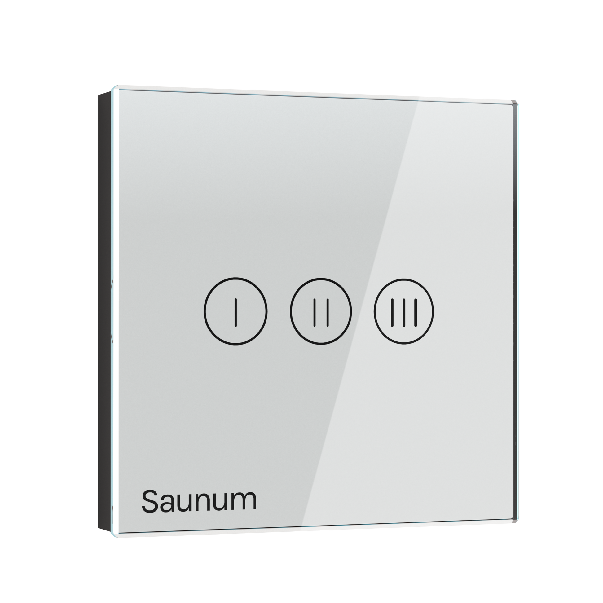 saunum display switch white