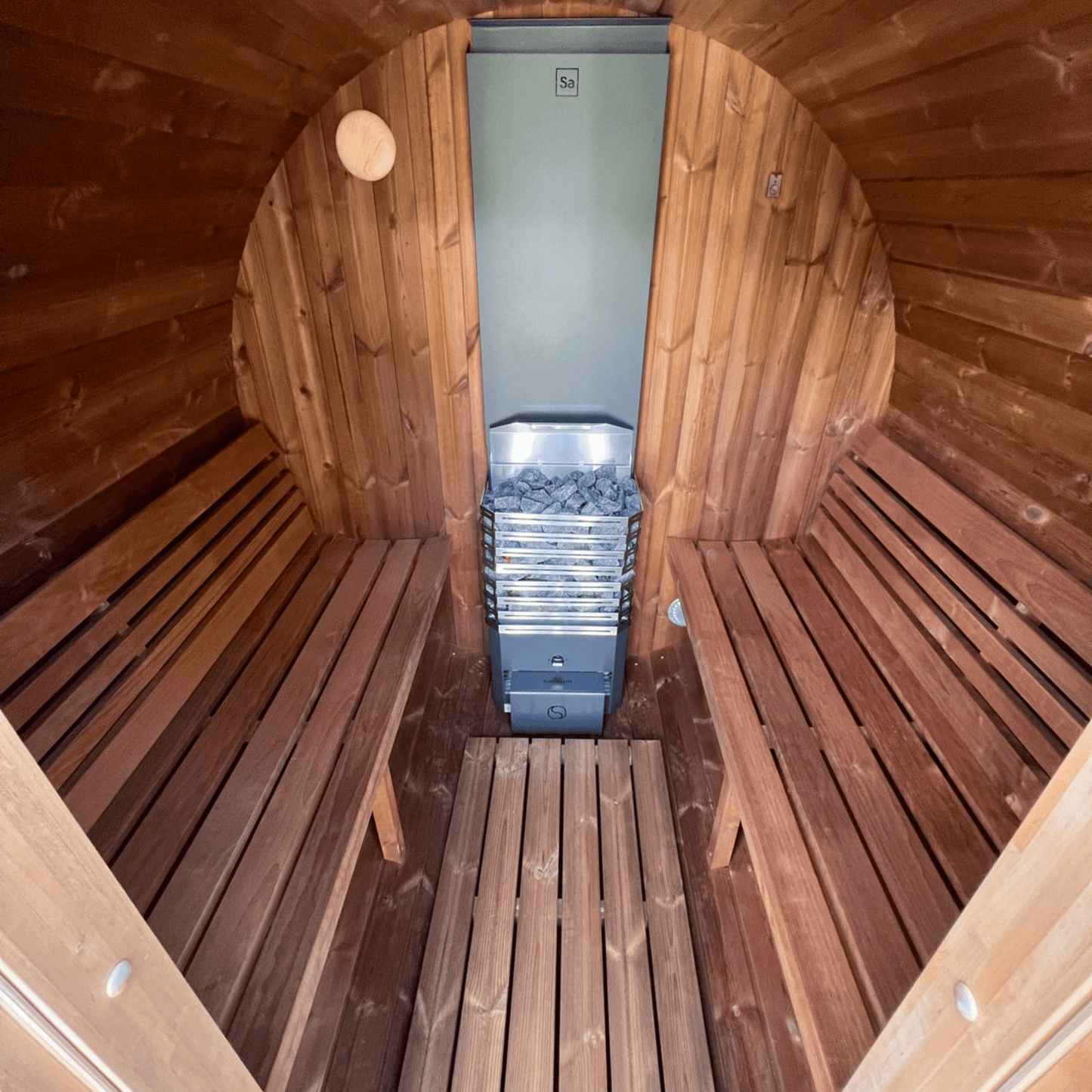 Ergo 220 Full Glass Barrel Sauna